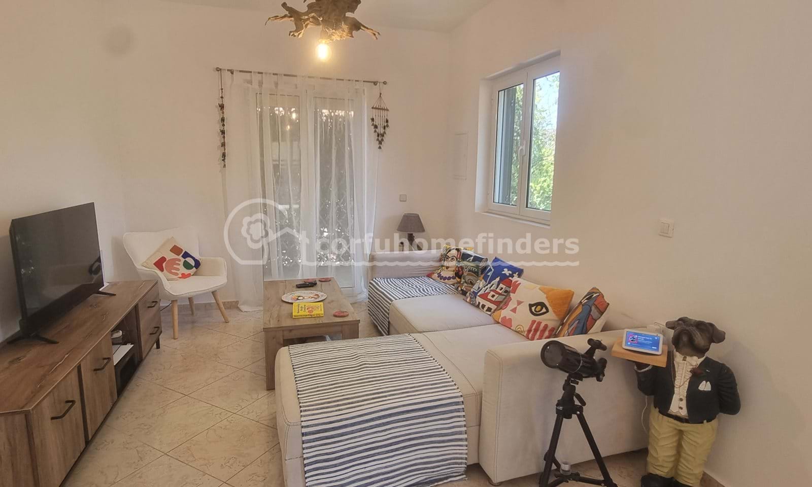 Listing photograph 3 of 15 of the house in Boukaris, published by Corfu Home Finders.