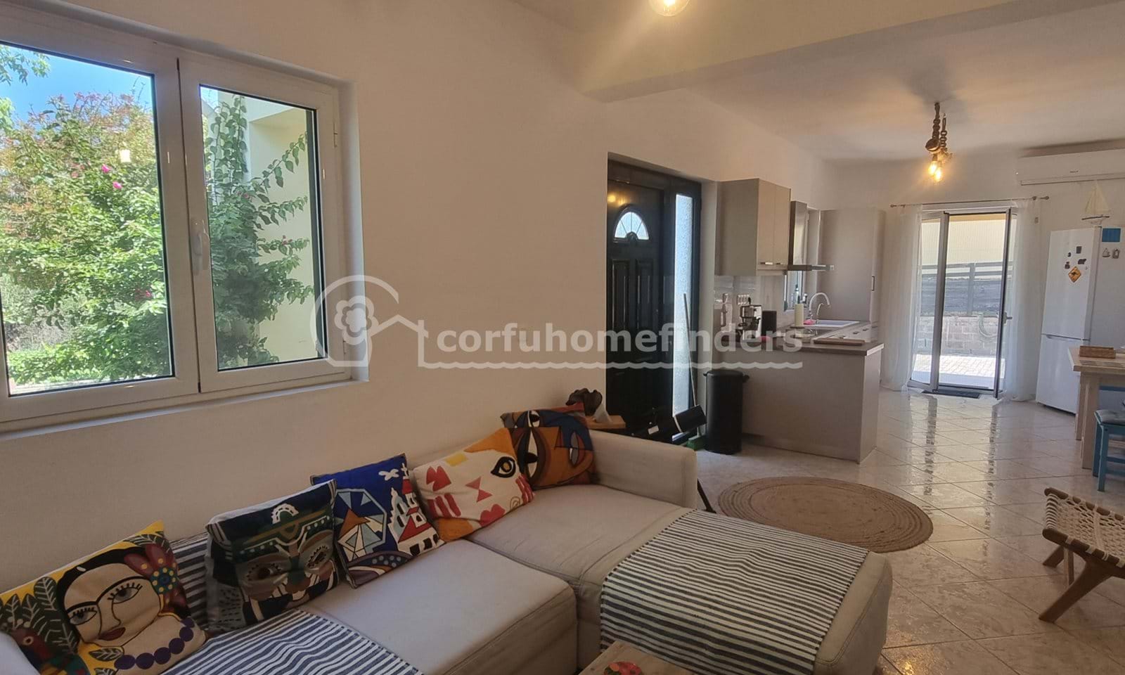 Listing photograph 6 of 15 of the house in Boukaris, published by Corfu Home Finders.