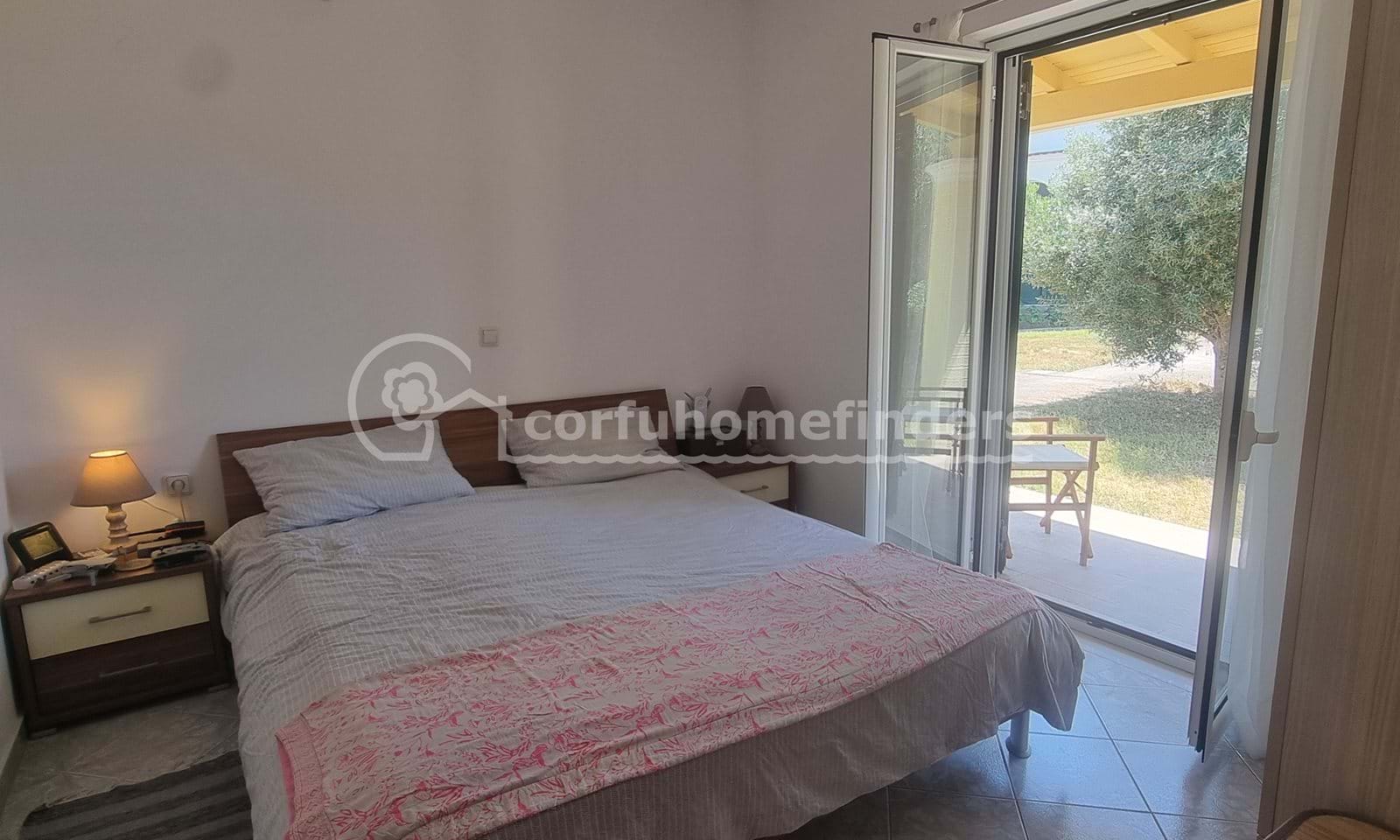 Listing photograph 9 of 15 of the house in Boukaris, published by Corfu Home Finders.
