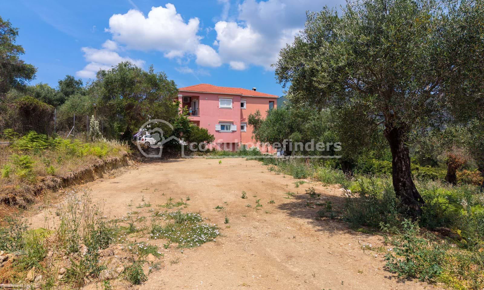 Listing photograph 2 of 4 of the land in Kato Korakiana, published by Corfu Home Finders.