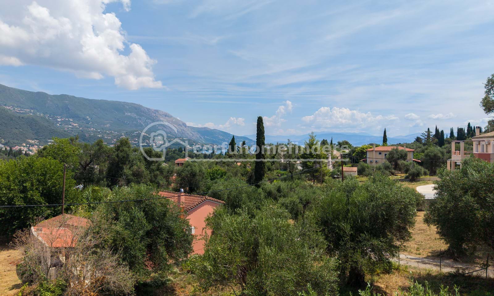 Listing photograph 1 of 4 of the land in Kato Korakiana, published by Corfu Home Finders.