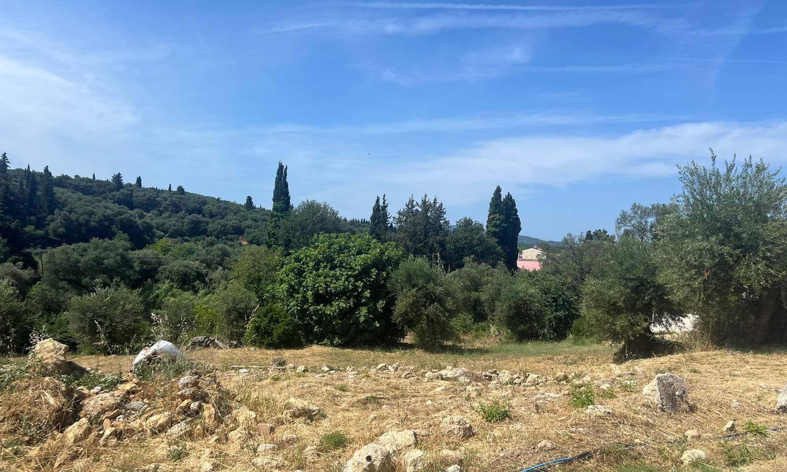 Listing photograph 2 of 6 of the land in Platonas, published by Corfu Home Finders.