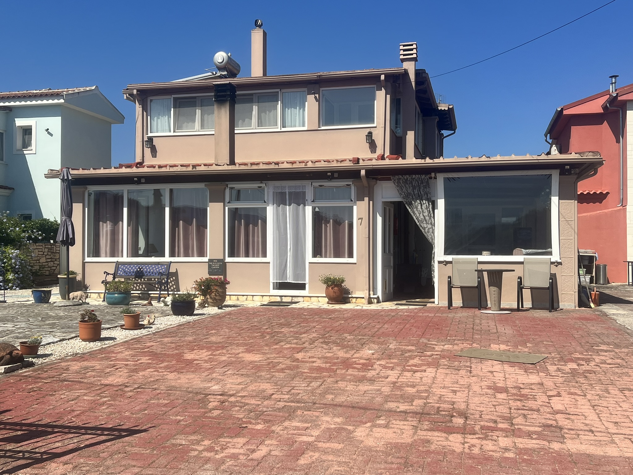 Listing photograph 18 of 22 of the house in Roda, published by Corfu Home Finders.
