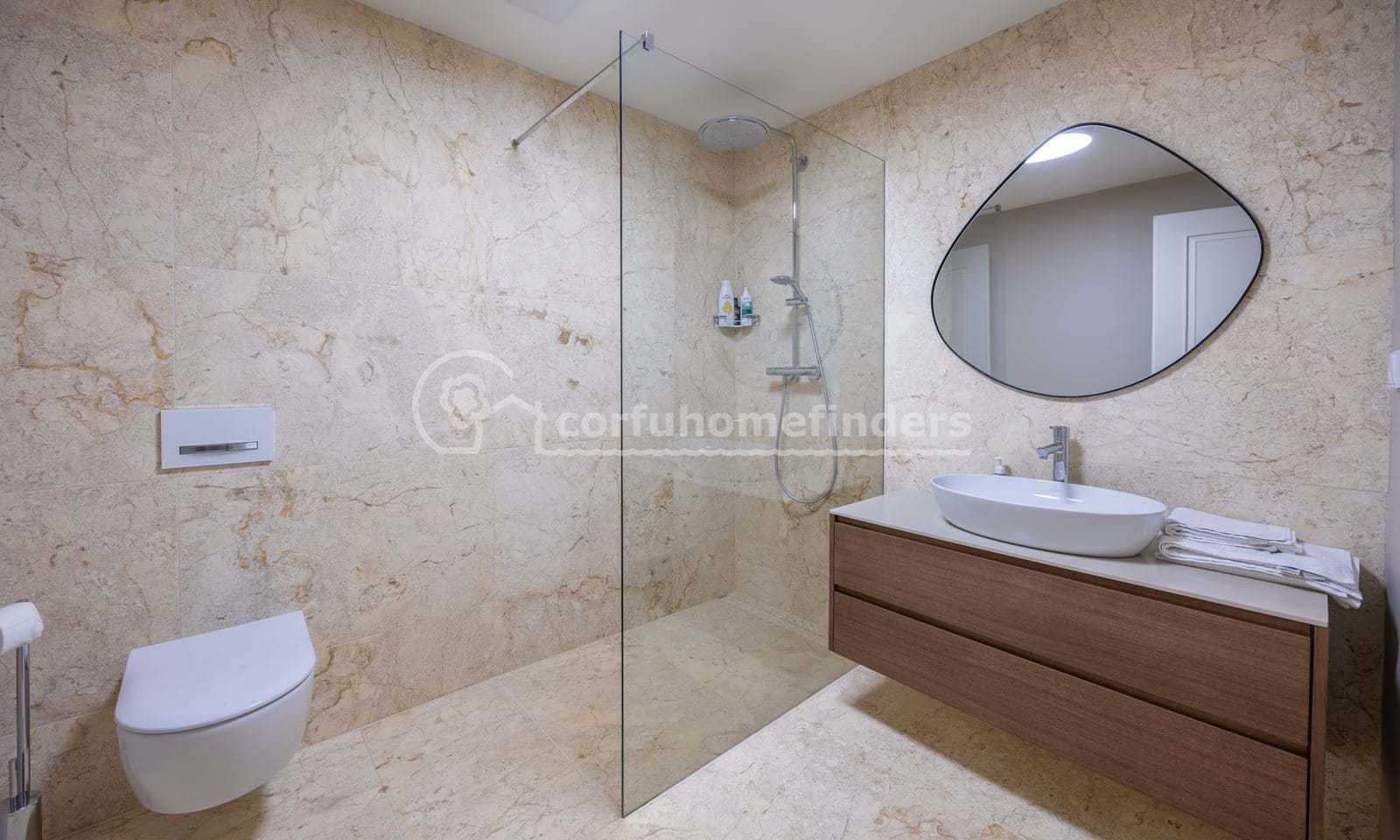 Listing photograph 37 of 39 of the house in Spartilas, published by Corfu Home Finders.