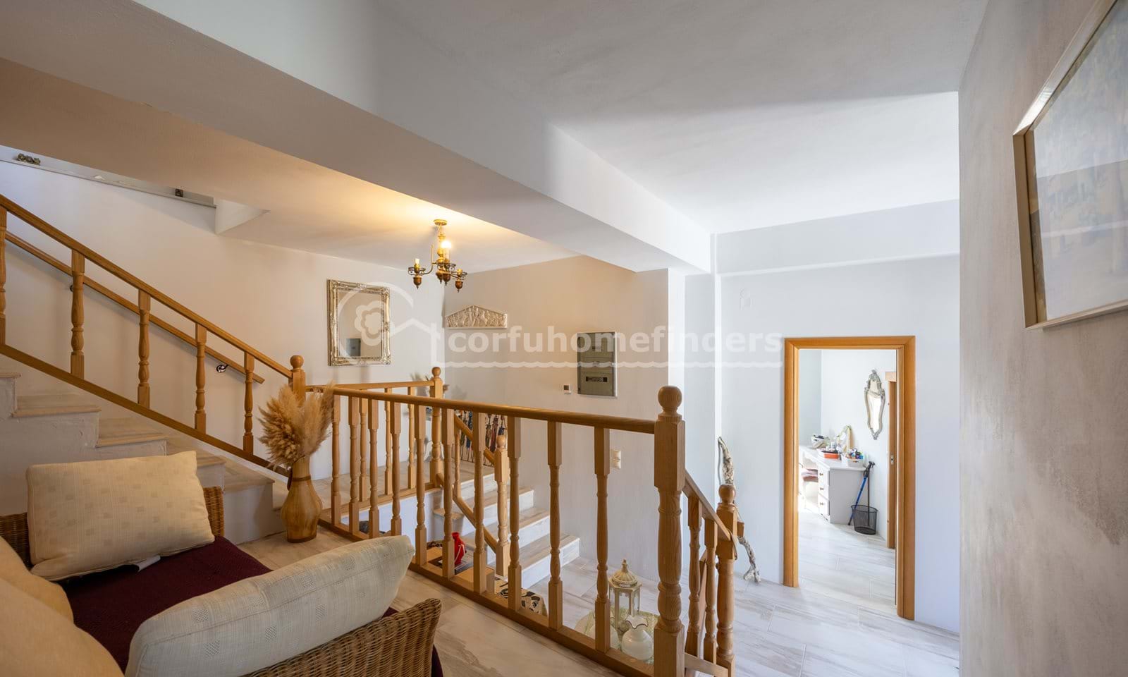 Listing photograph 18 of 21 of the house in Spartilas, published by Corfu Home Finders.