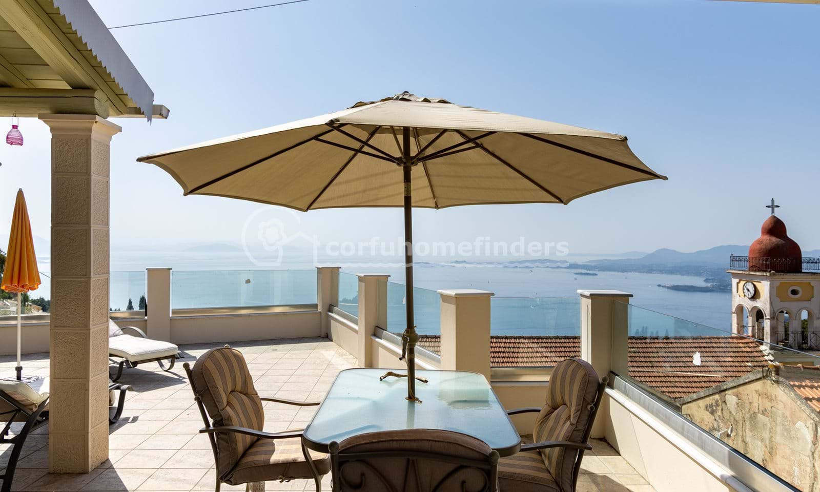 Listing photograph 10 of 21 of the house in Spartilas, published by Corfu Home Finders.