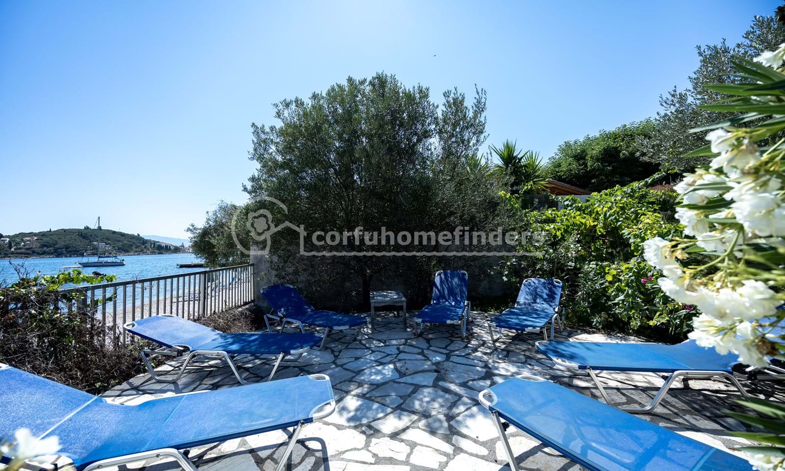 Listing photograph 27 of 28 of the house in Kassiopi, published by Corfu Home Finders.