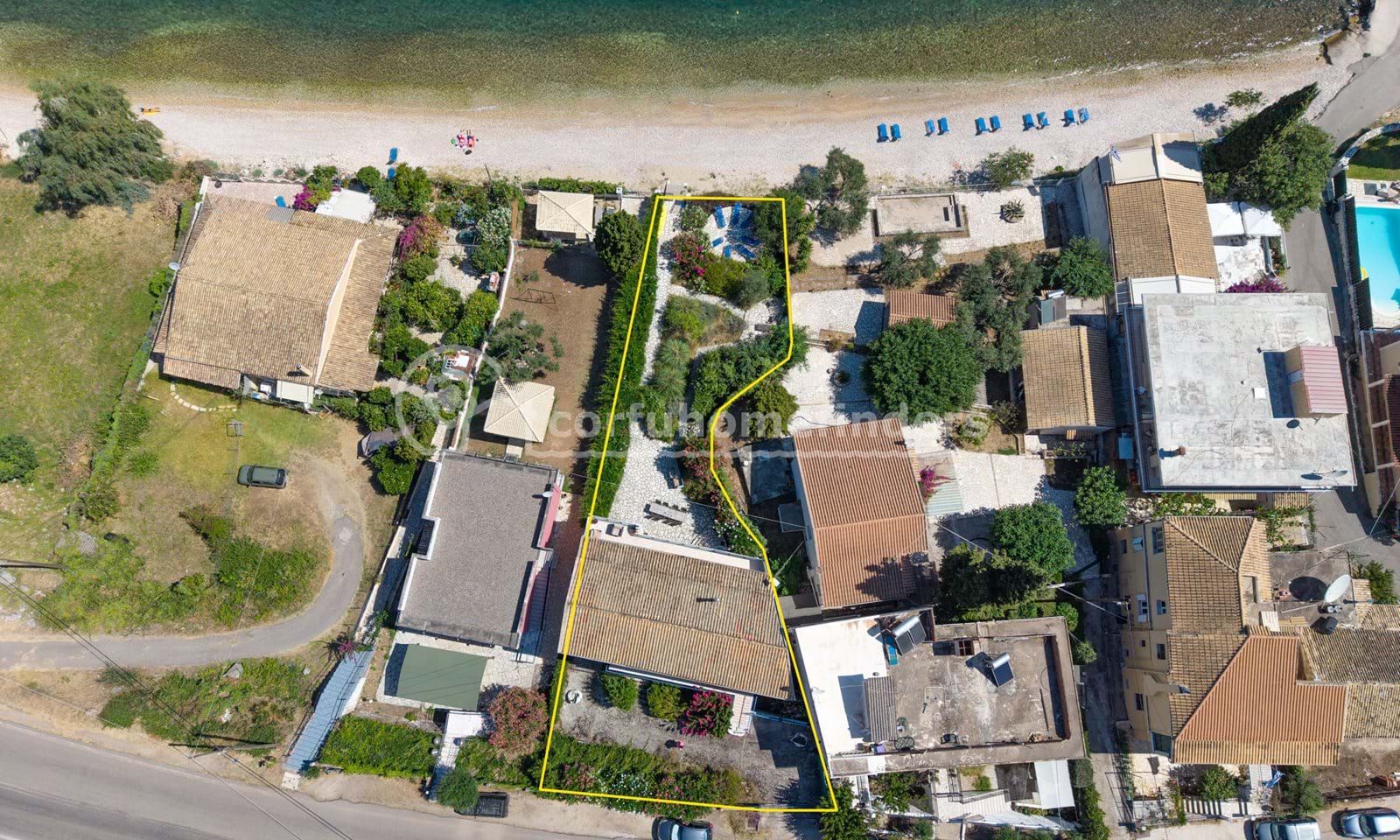 Listing photograph 28 of 28 of the house in Kassiopi, published by Corfu Home Finders.