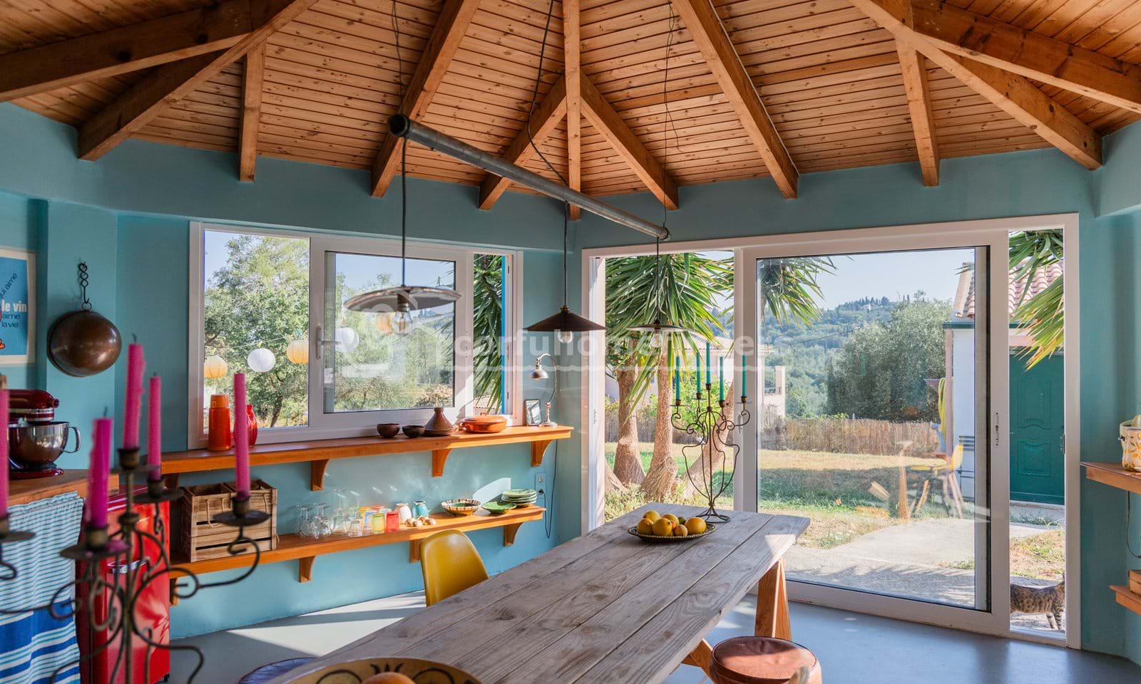 Listing photograph 25 of 27 of the house in Kouramades, published by Corfu Home Finders.