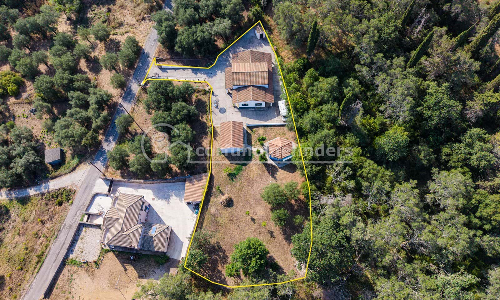 Listing photograph 27 of 27 of the house in Kouramades, published by Corfu Home Finders.