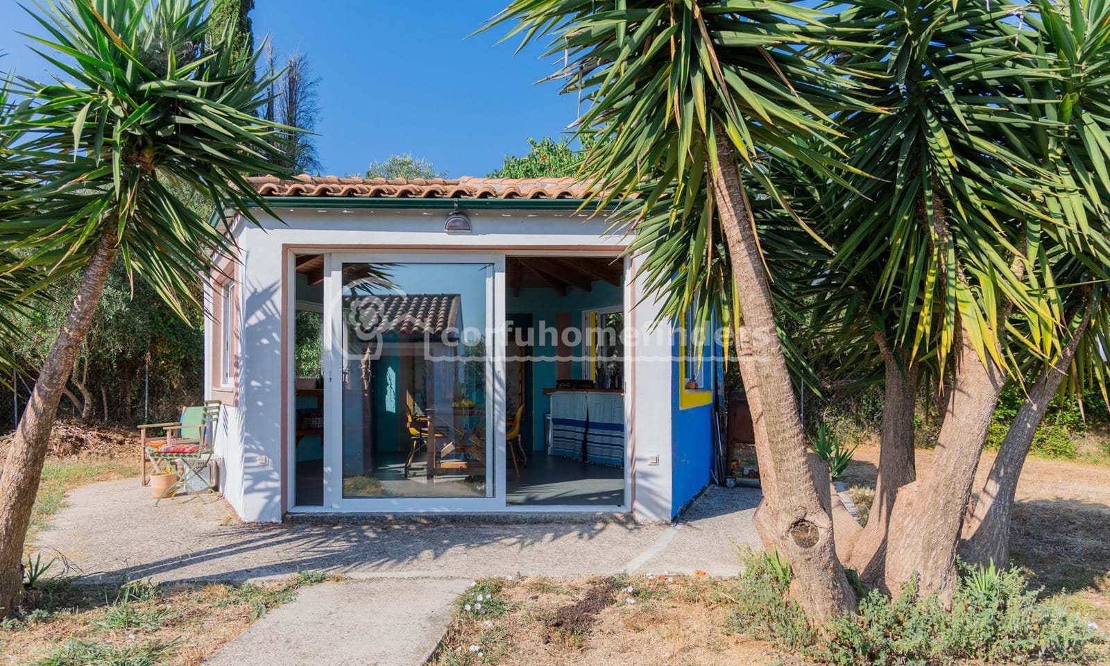 Listing photograph 23 of 27 of the house in Kouramades, published by Corfu Home Finders.