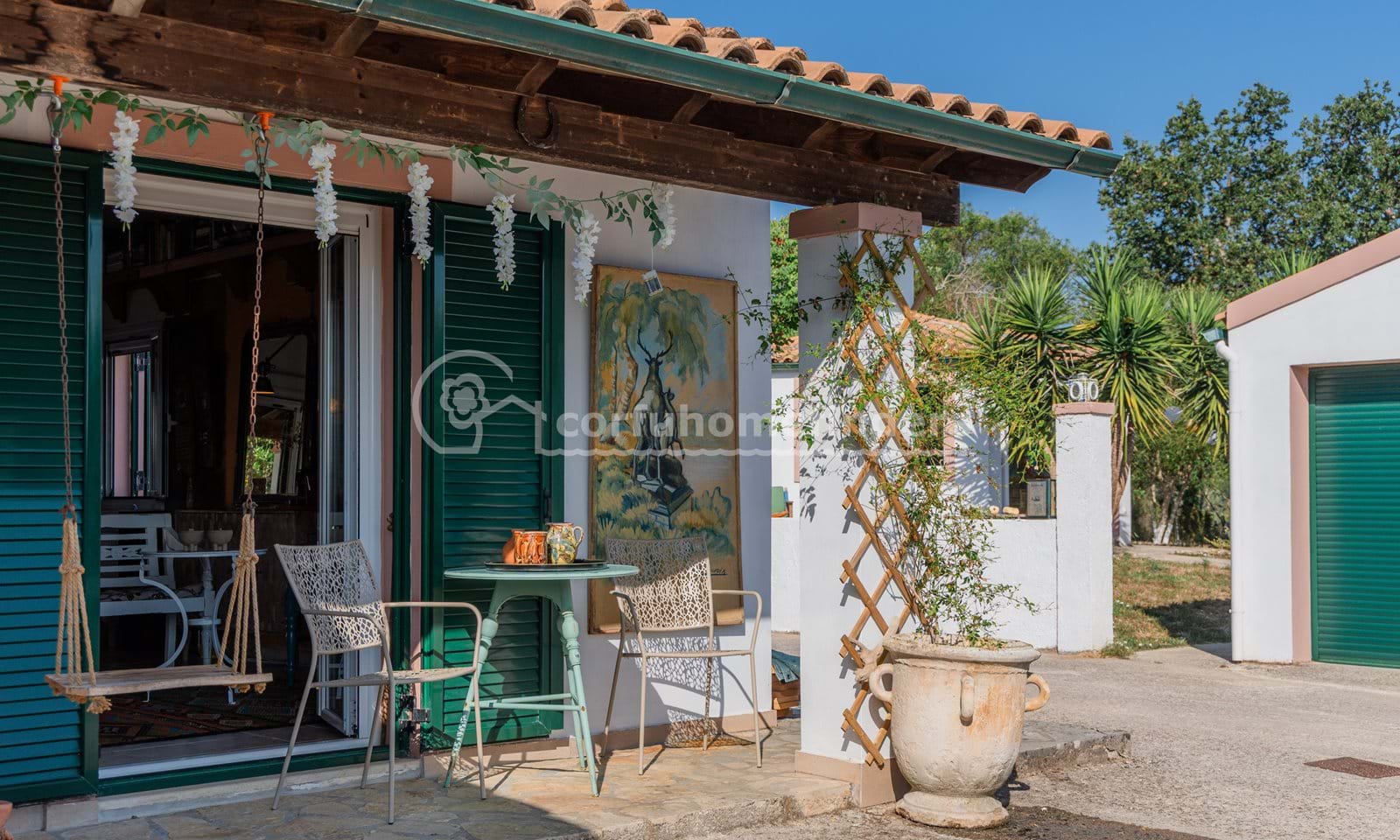 Listing photograph 20 of 27 of the house in Kouramades, published by Corfu Home Finders.