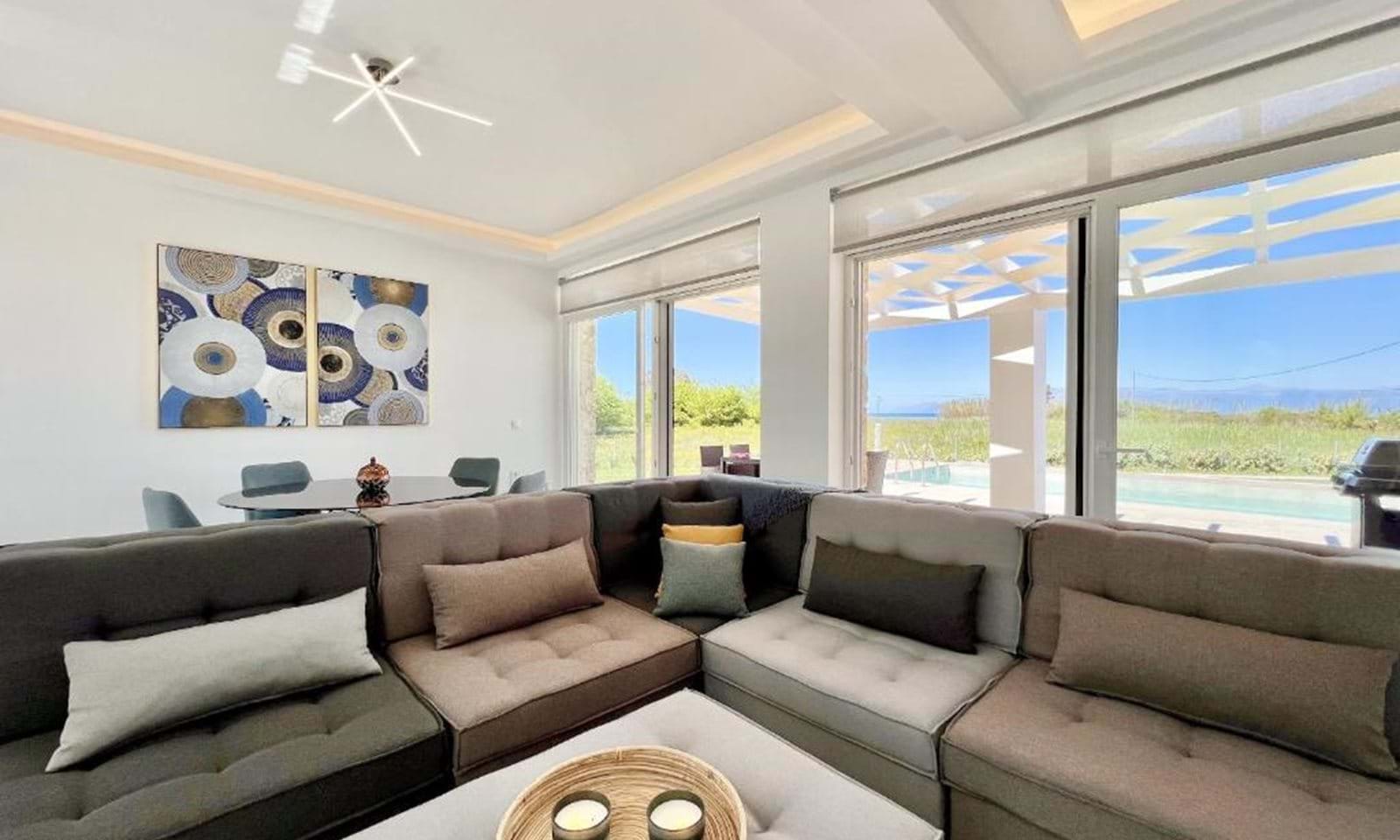 Listing photograph 4 of 14 of the house in Agnos, published by Corfu Home Finders.