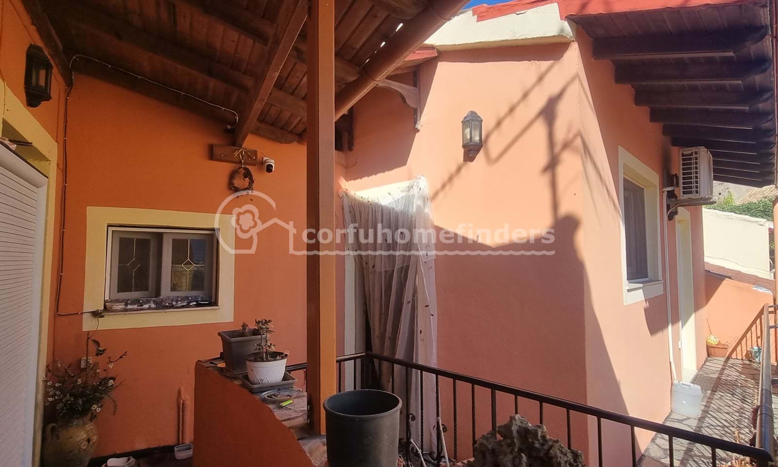 Listing photograph 14 of 14 of the house in Agios Mattheos, published by Corfu Home Finders.