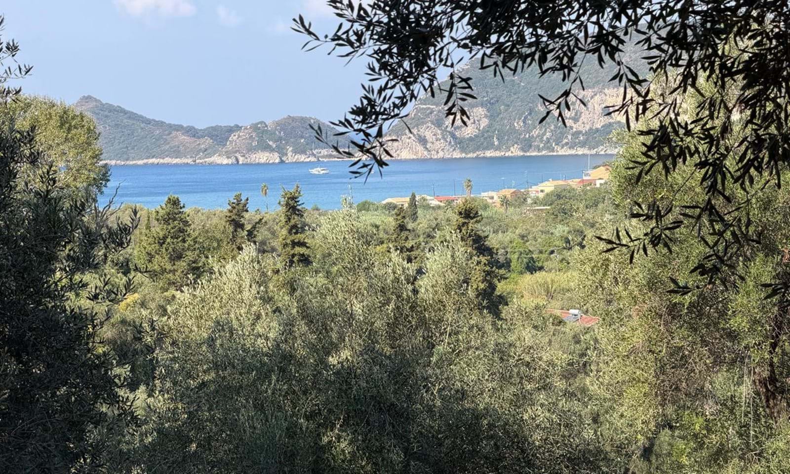 Listing photograph 2 of 7 of the land in Agios Georgios, Northern Corfu, published by Corfu Home Finders.