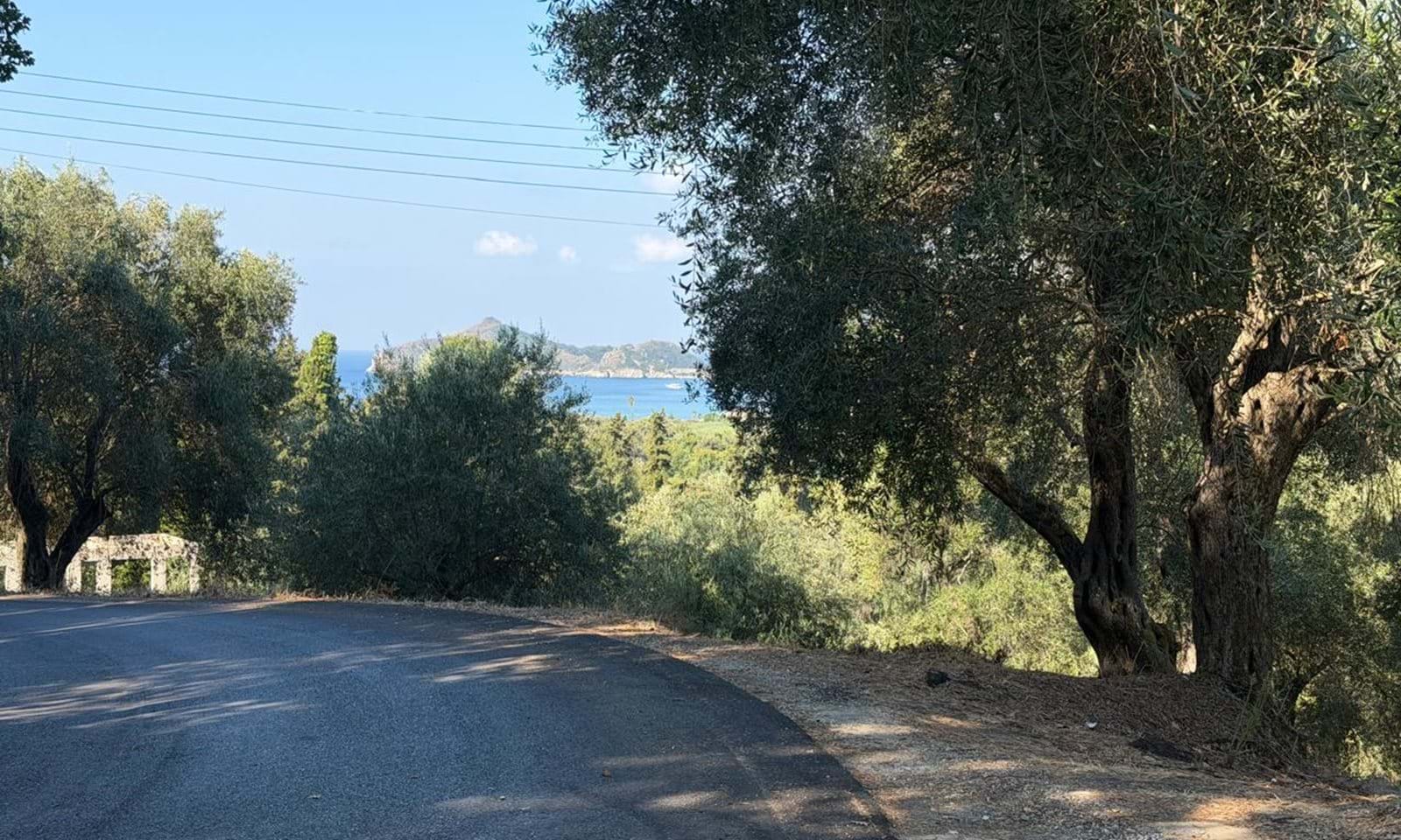 Listing photograph 4 of 7 of the land in Agios Georgios, Northern Corfu, published by Corfu Home Finders.