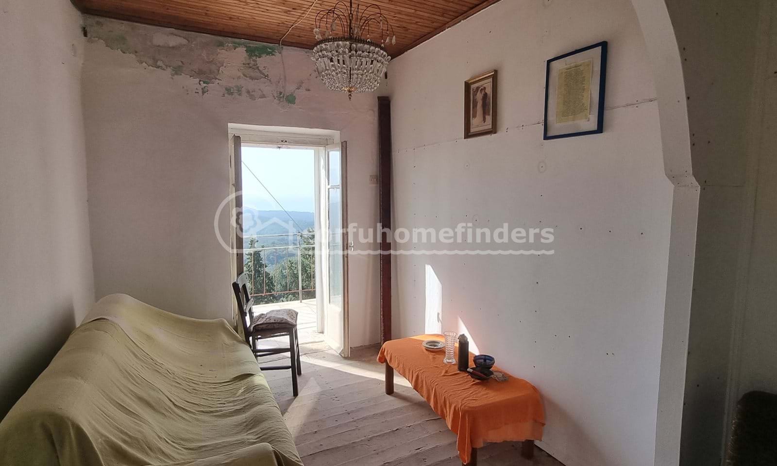 Listing photograph 7 of 18 of the house in Chlomos, published by Corfu Home Finders.