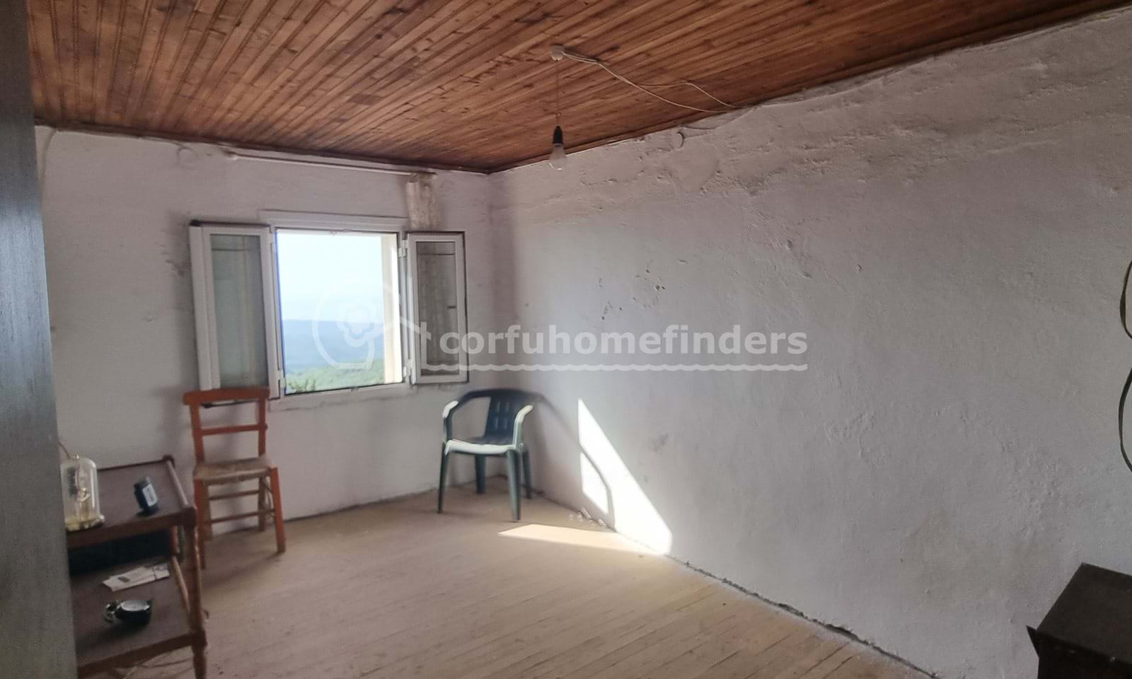 Listing photograph 15 of 18 of the house in Chlomos, published by Corfu Home Finders.