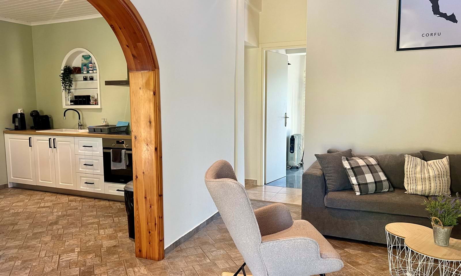 Listing photograph 3 of 23 of the house in Agnos, published by Corfu Home Finders.