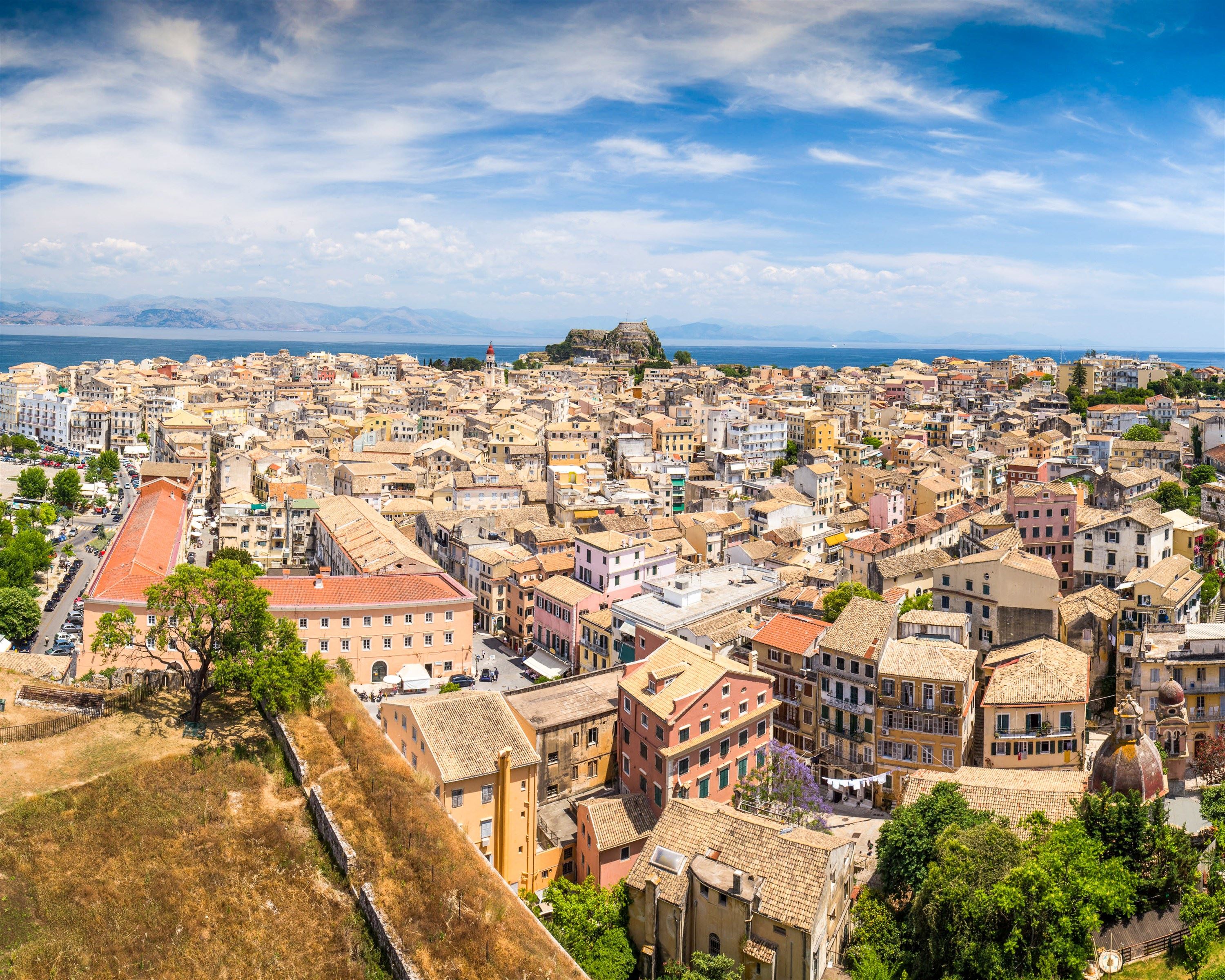 Corfu Town Skyline