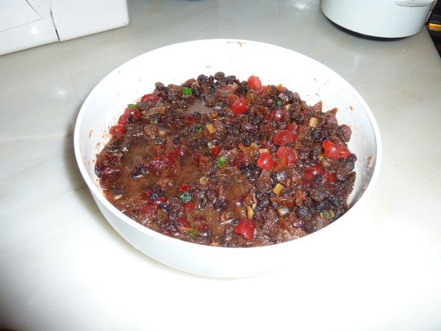 Getting ready for Christmas.