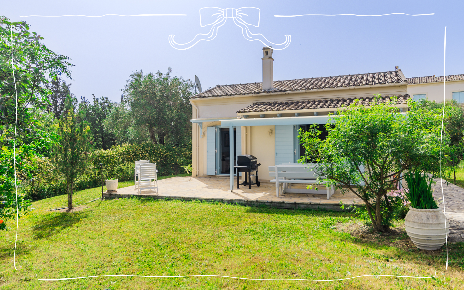 KIDONIA HOUSE, Platonas, Corfu, 210,000 €, 2 Bedrooms 1 Bathroom, Land size - 500 m2. A charming, detached cottage on the skirts of the village of Platonas.