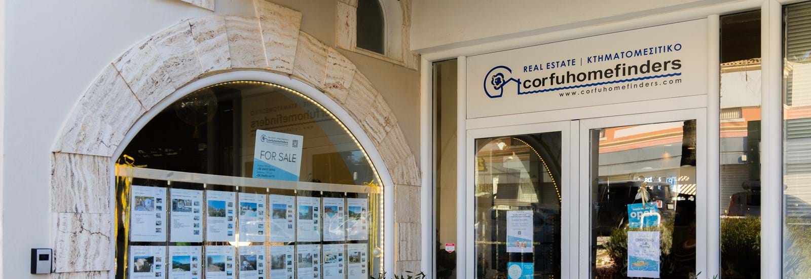 Banner for A year in review at Corfuhomefinders