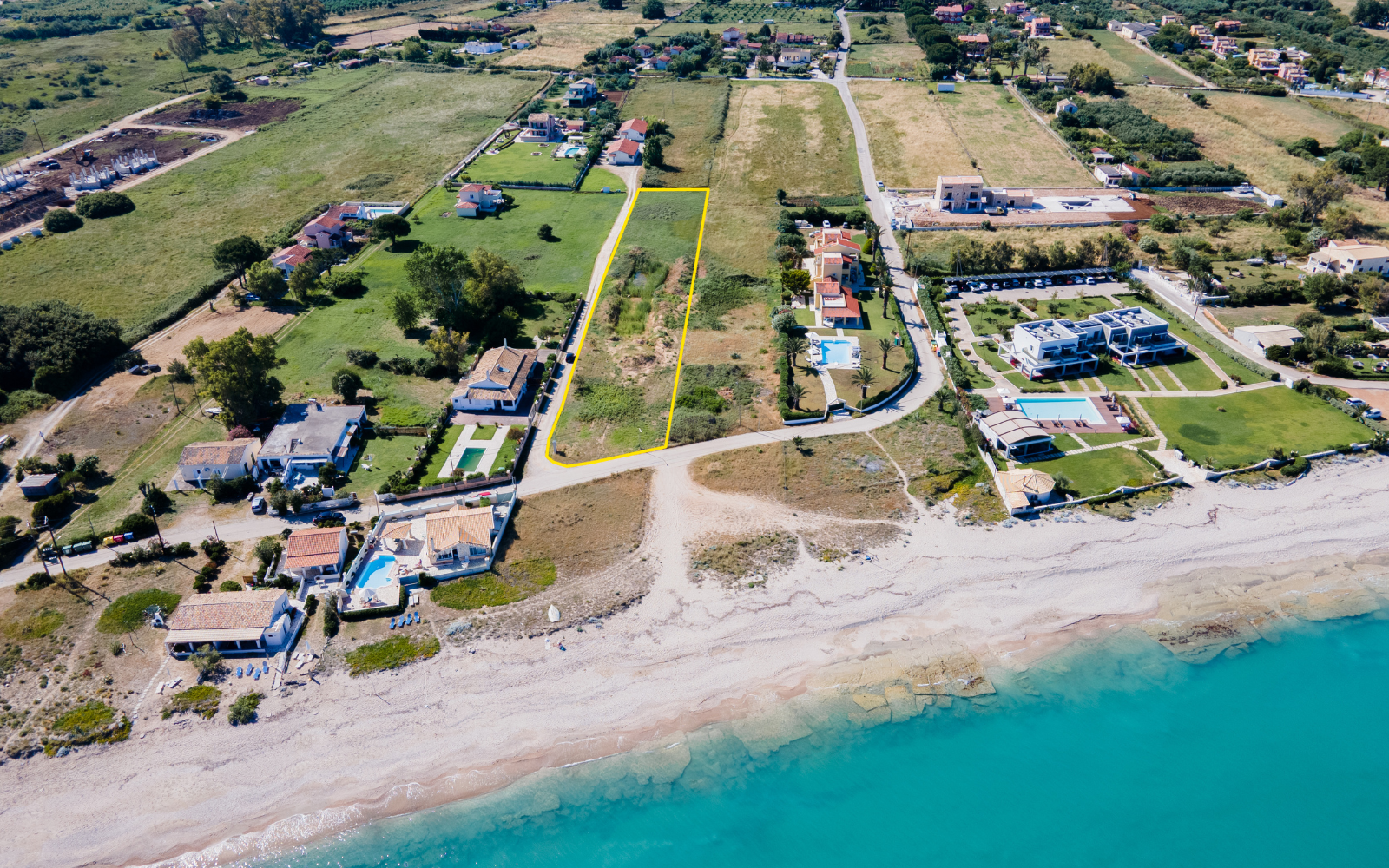 ALMYROS BEACHFRONT LAND, Almyros, Corfu, 450,000 €